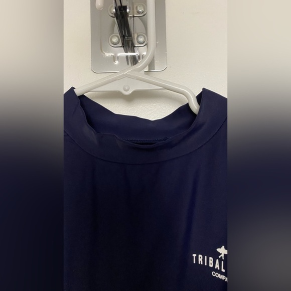 Sunspecs Navy Surf Rashguard Swim Shirt Boys 8-9Y - Picture 5 of 7